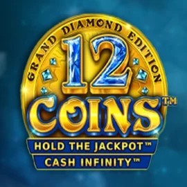 12 Coins Grand Diamond Edition logo – Slots by Wazdan at Ringospin Casino