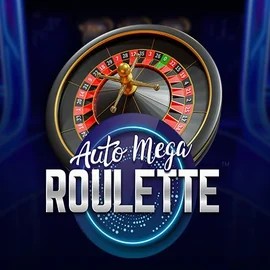 Auto Mega Roulette online game logo by Pragmatic Play on ringosspin.com