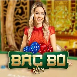 Live Casino logo of Bac Bo from Evolution at Ringospin Casino