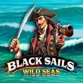 Official Slots logo: Black Sails Wild Seas by Infinity Dragon Studios at Ringospin Casino