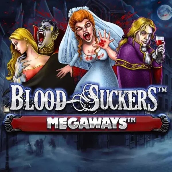 Try Blood Suckers Megaways slot by Red Tiger Gaming on ringosspin.com – logo image