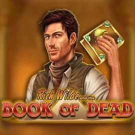 Book of Dead logo – Slots by Play'n GO at Ringospin Casino