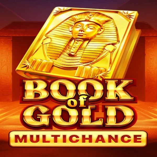 Book of Gold Multichance logo by Playson at Ringospin Casino
