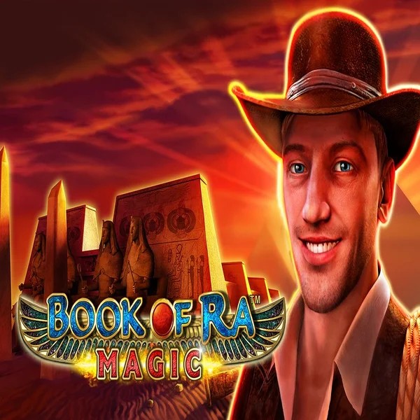 Book of Ra Magic slot visual from Greentube available on ringosspin.com