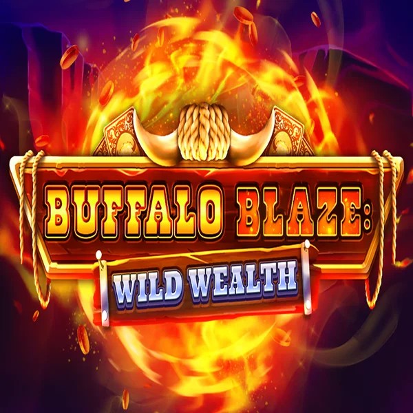 Buffalo Blaze Wild Wealth logo by OctoPlay at Ringospin Casino