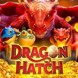 Dragon Hatch logo – Slots by PG Soft at Ringospin Casino