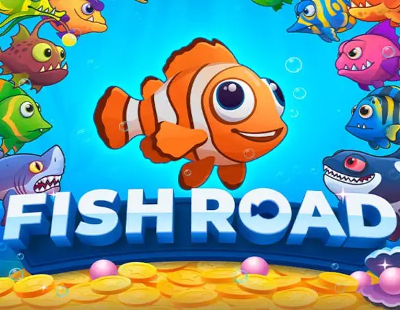 Fish Road by InOut, showcased at ringosspin.com – game logo