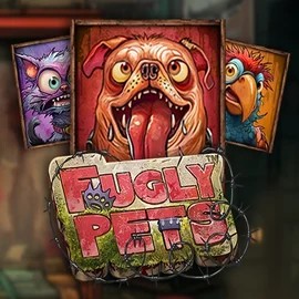 Try Fugly Pets slot by Stakelogic on ringosspin.com – logo image