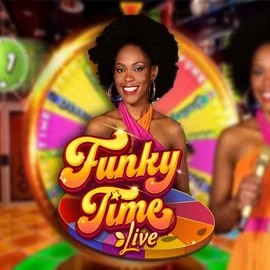 Funky Time logo – Live Casino by Evolution at Ringospin Casino