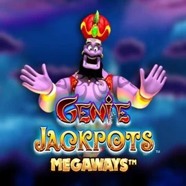 Genie Jackpots Megaways logo – Jackpots by Blueprint Gaming at Ringospin Casino