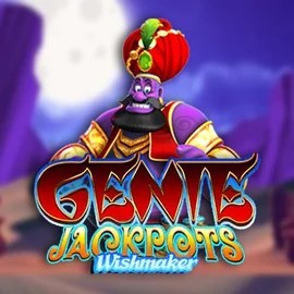 Genie Jackpots Wishmaker logo by Blueprint Gaming Ringospin Casino