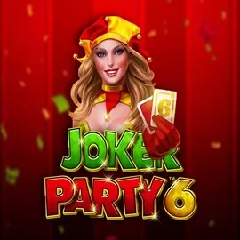 Joker Party 6 slot visual from Greentube available on ringosspin.com
