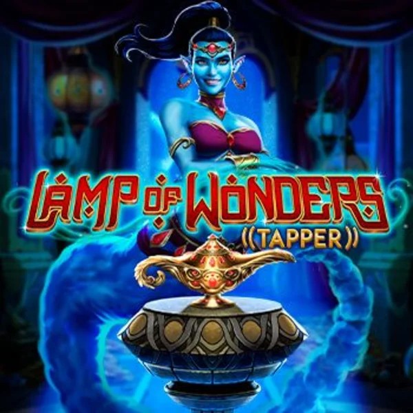 Lamp Of Wonders Tapper slot logo by Greentube at Ringospin Casino