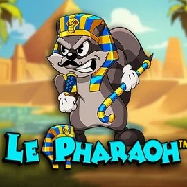 Le Pharaoh online game logo by Hacksaw Gaming on ringosspin.com