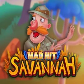 Mad Hit Savannah by RubyPlay, showcased at ringosspin.com – game logo