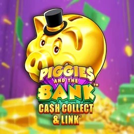 Piggies And The Bank Cash Collect & Link slot visual from Origins available on ringosspin.com