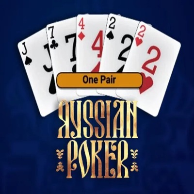 Russian Poker by OneTouch Games, showcased at ringosspin.com – game logo