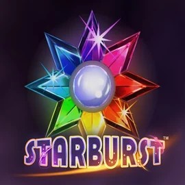 Starburst slot visual from NetEnt available on ringosspin.com