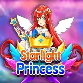 Starlight Princess slot logo by Pragmatic Play at Ringospin Casino