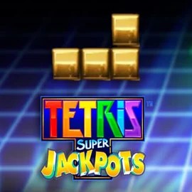 Tetris Super Jackpots slot logo by WMS at Ringospin Casino
