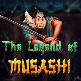 Official Slots logo: The Legend of Musashi by Peter & Sons at Ringospin Casino