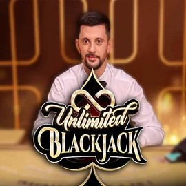 Unlimited Blackjack by Ezugi, showcased at ringosspin.com – game logo