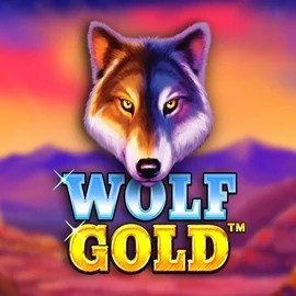 Wolf Gold online game logo by Pragmatic Play on ringosspin.com